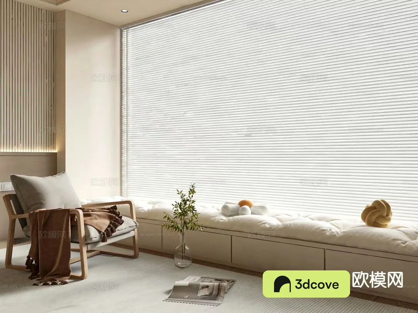 Modern card seat sofa bay window cabinet bay window sill