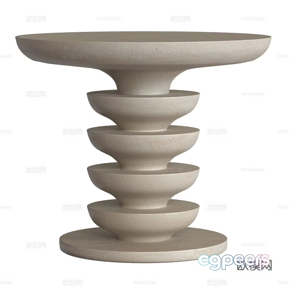 New Chinese style Wasabi coffee table 3D model