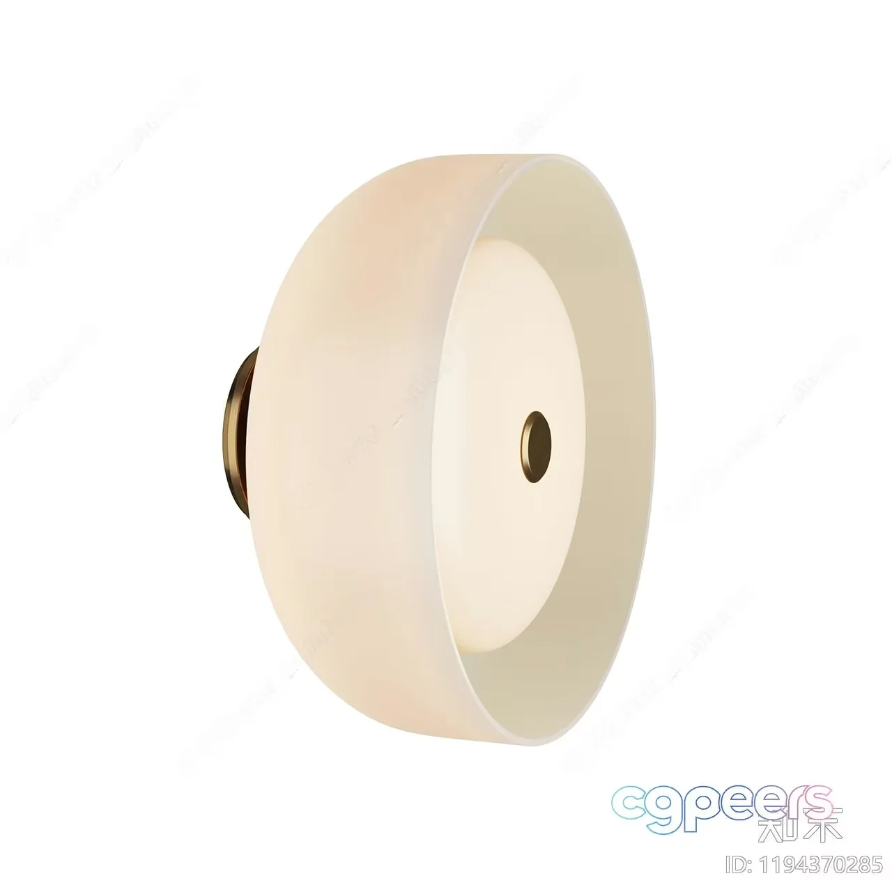 Gold Light Fixture 3D Model – 9293 – CORONA Render