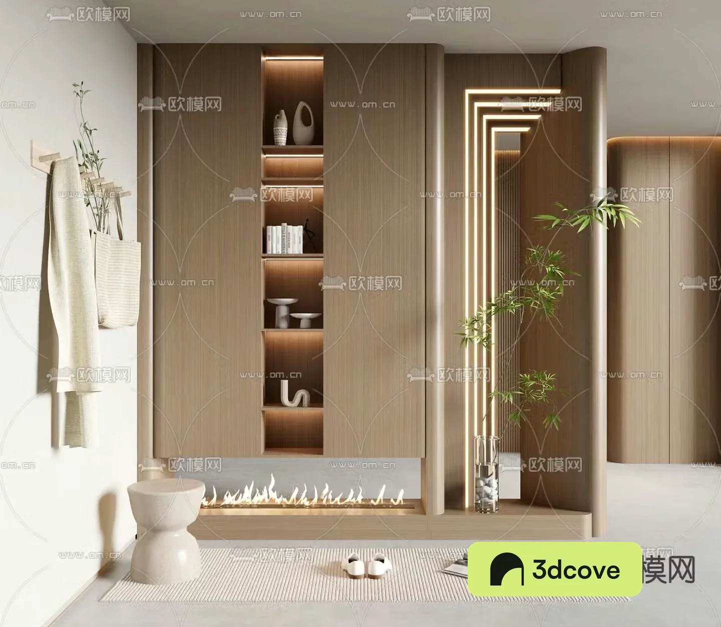 Entrance shoe cabinet Entrance landscaping