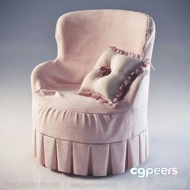 3ds Max Free – Armchair Ferretti & Ferretti