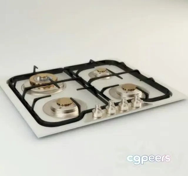 3ds Max Free – Hob (kitchen appliance)