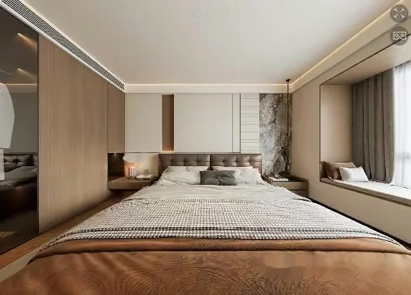 Modern Contemporary Bedroom 3D Model – 19527 – VRAY Render