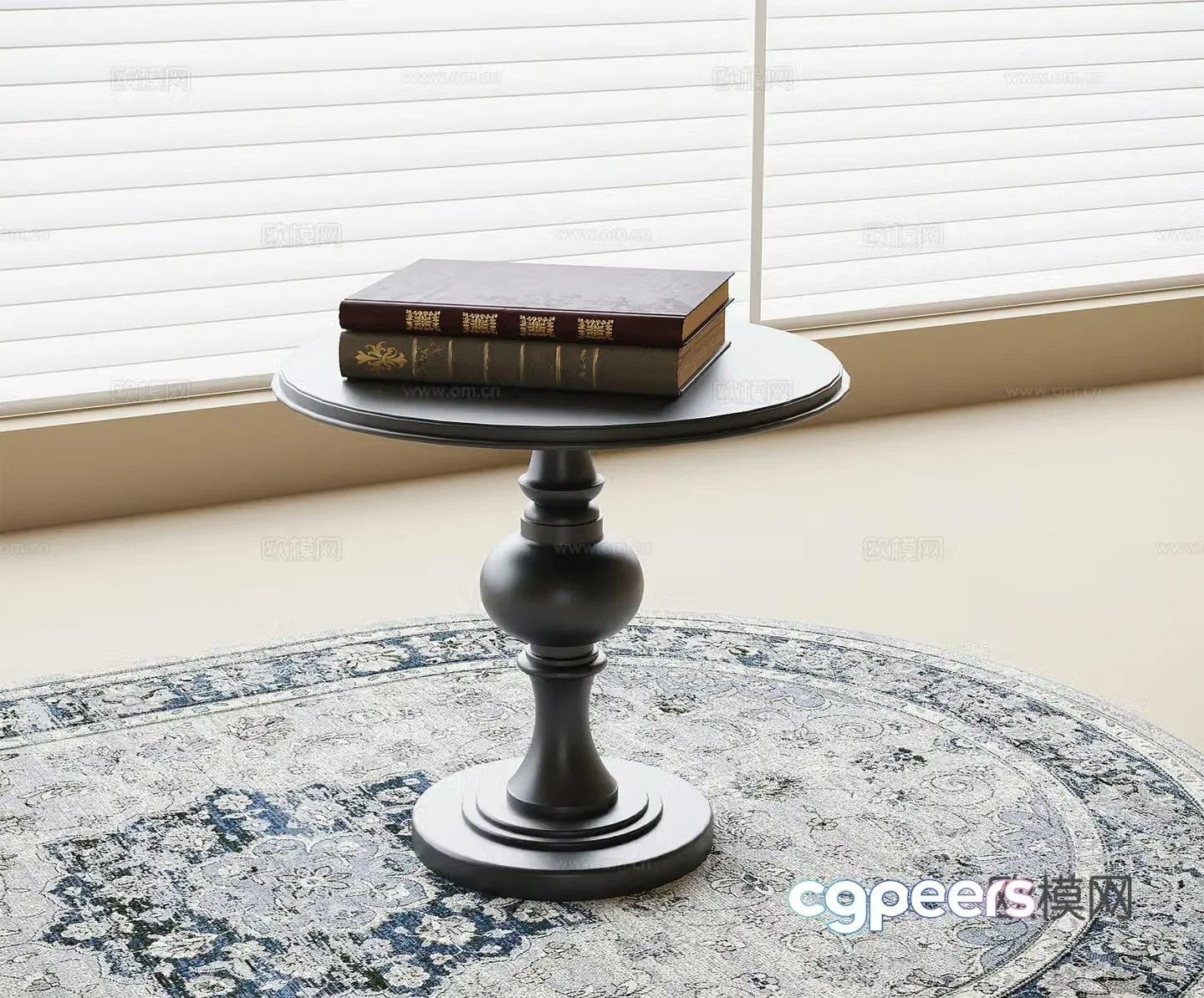 Modern side angle 3D model