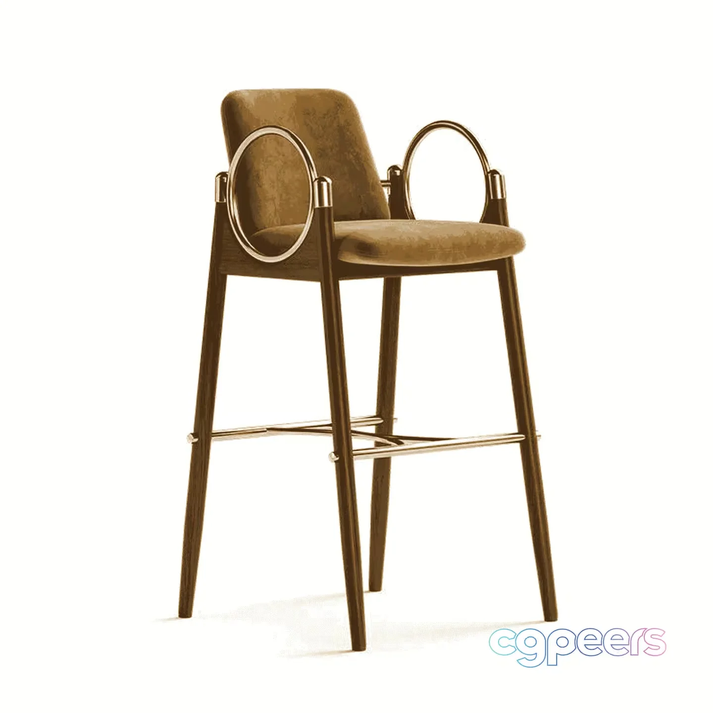 Modern Barstool 3D Model – 11923 – VRAY Render