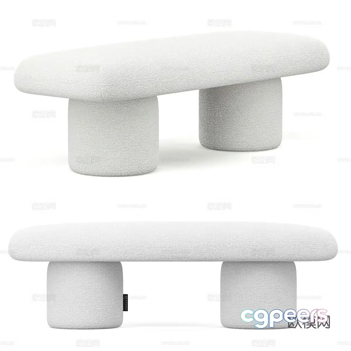 Lazy sofa 3d model
