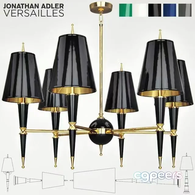 3ds Max Free – Jonathan Adler – Versailles