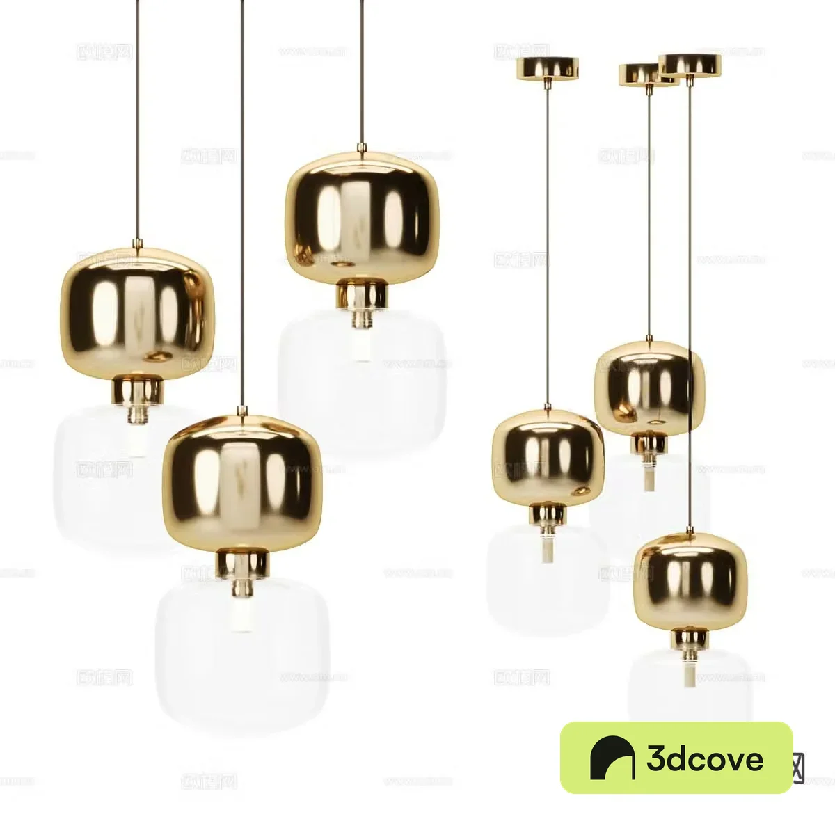 Light luxury small chandelier