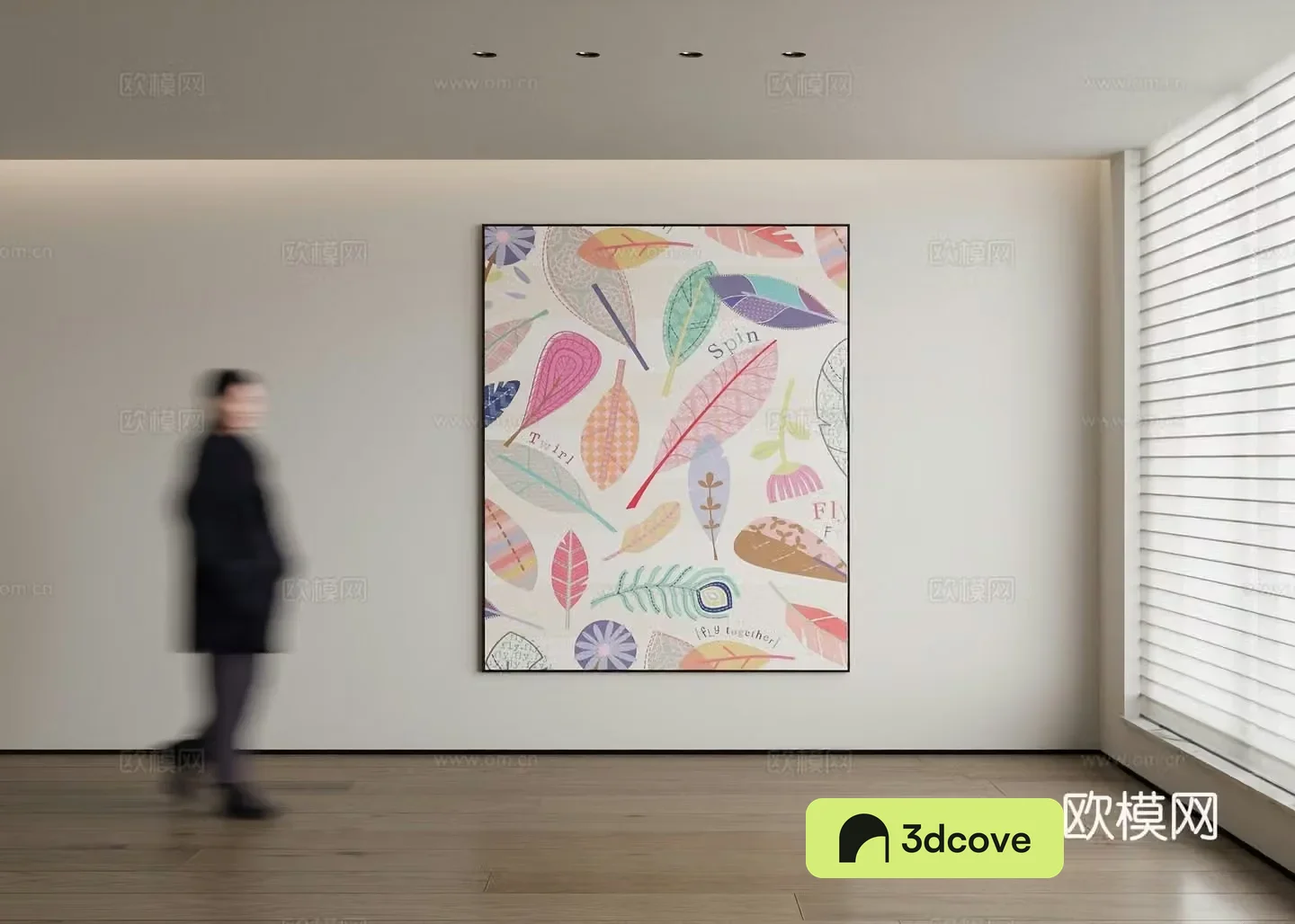 Modern decorative painting