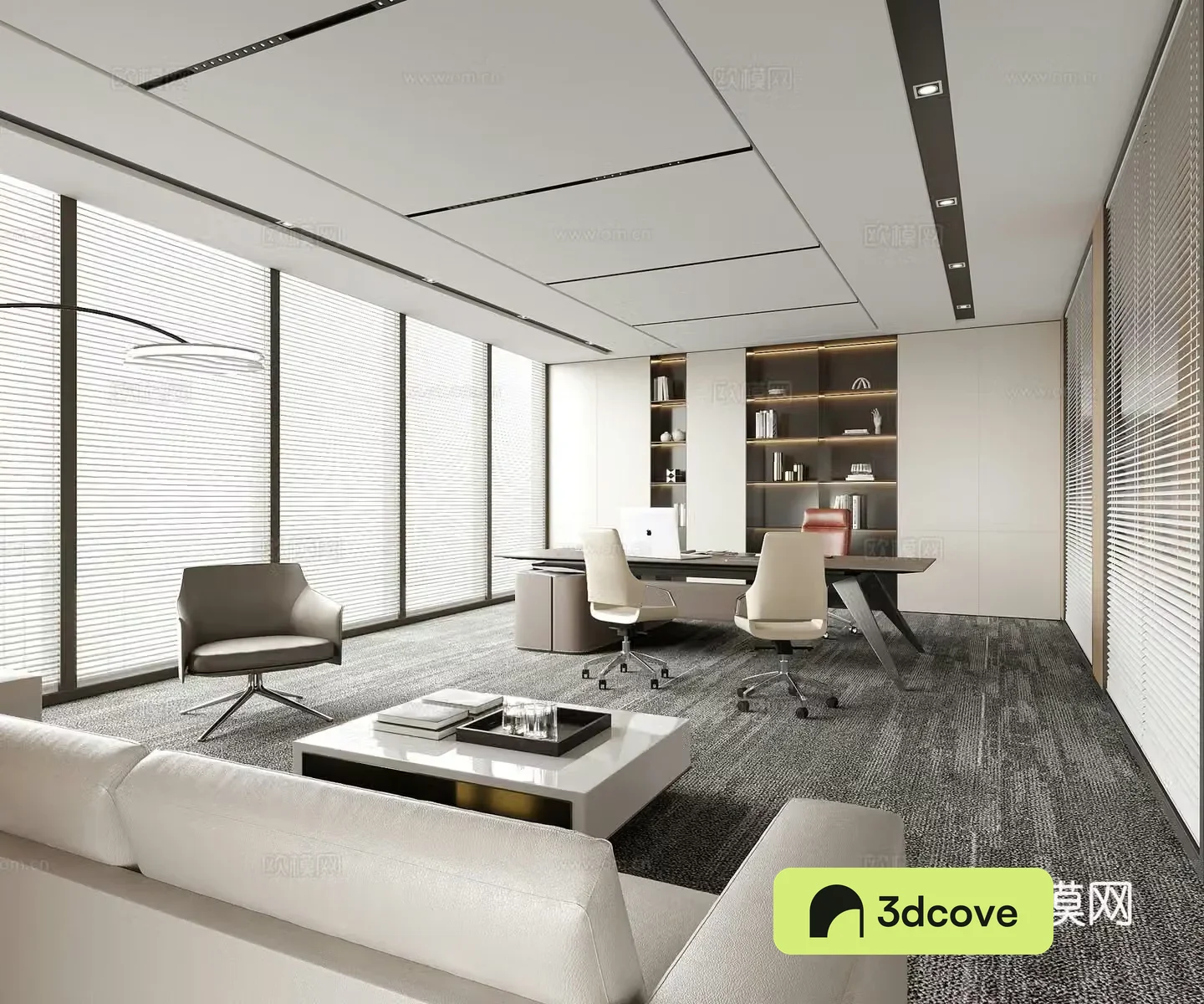 Modern General Manager Office Chairman Office