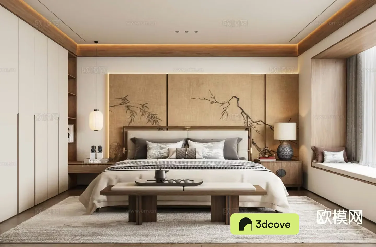 New Chinese bedroom Song’s aesthetic