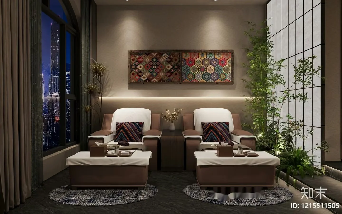 Cozy Spa Room 3D Model – 10641 – VRAY Render