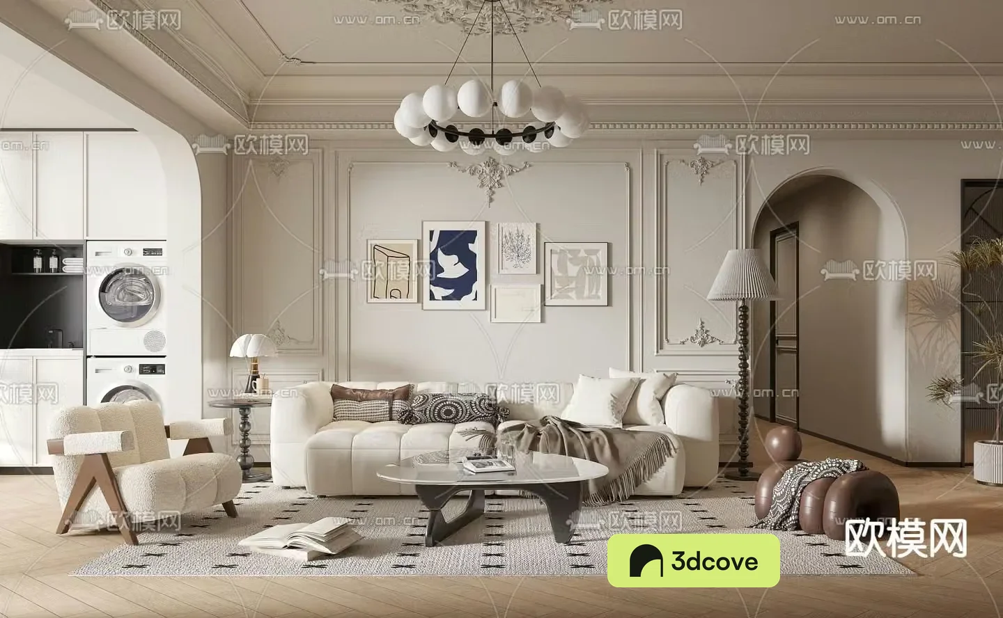 French living room