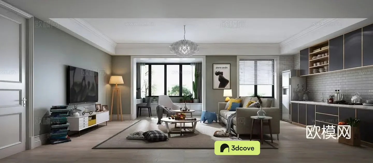 Nordic living room