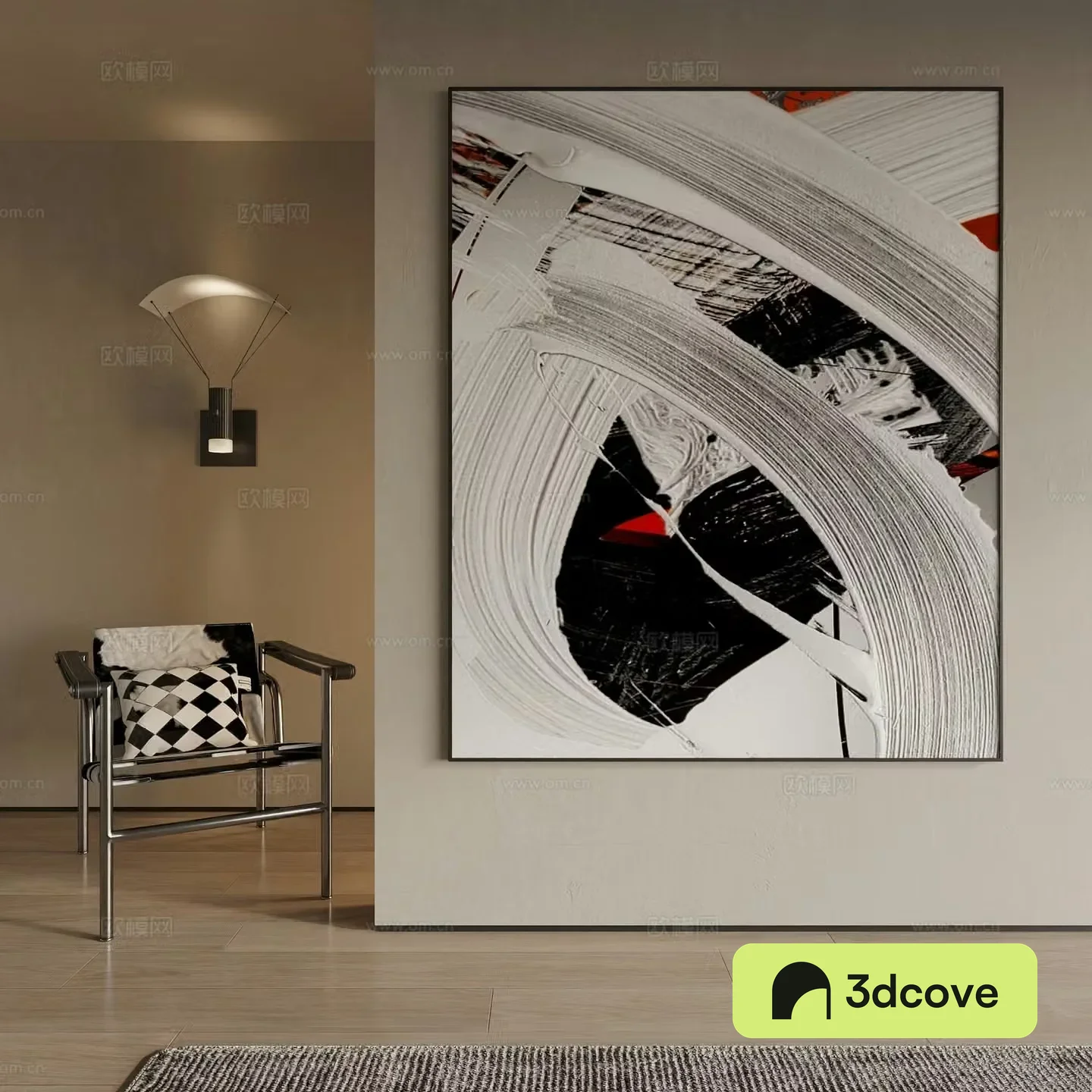 Modern decorative painting