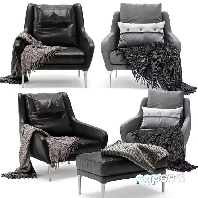 3ds Max Free – Edouard Armchair