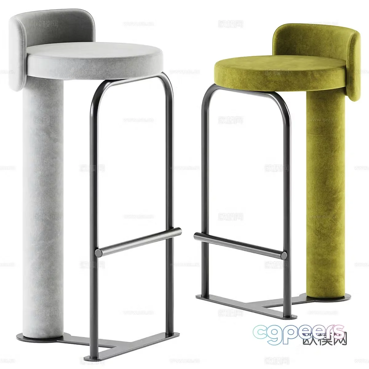 Bar chair 3d model
