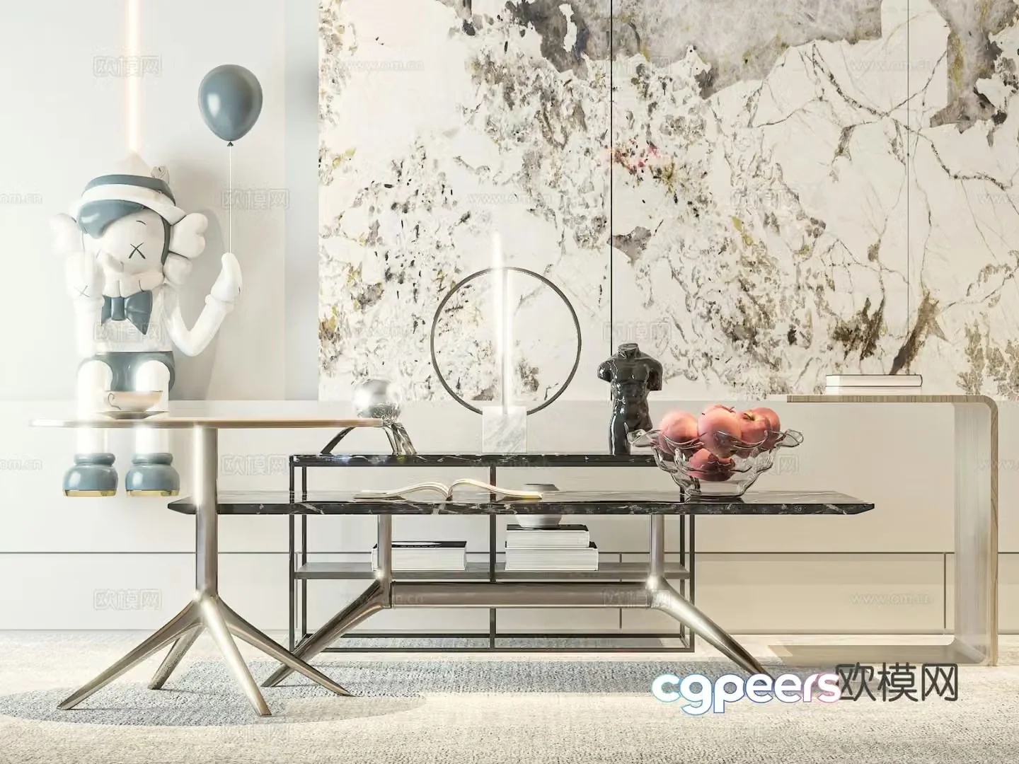 3D model of mother-in-law coffee table