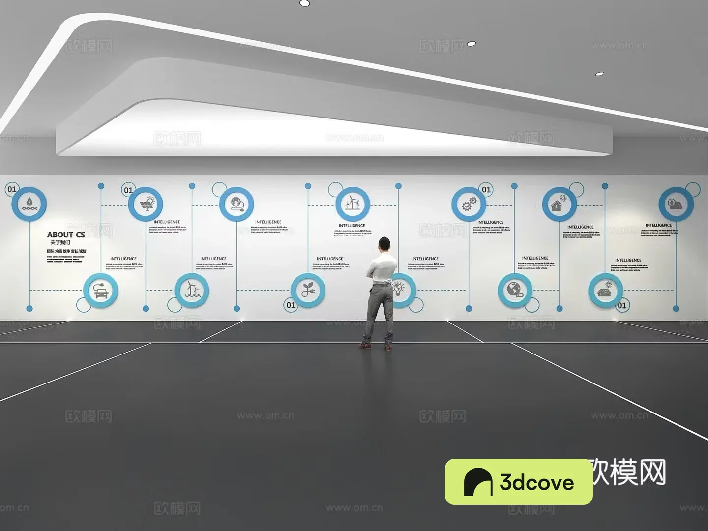 Cultural wall Corporate culture wall Education Theme wall Exhibition hall Campus culture Corridor