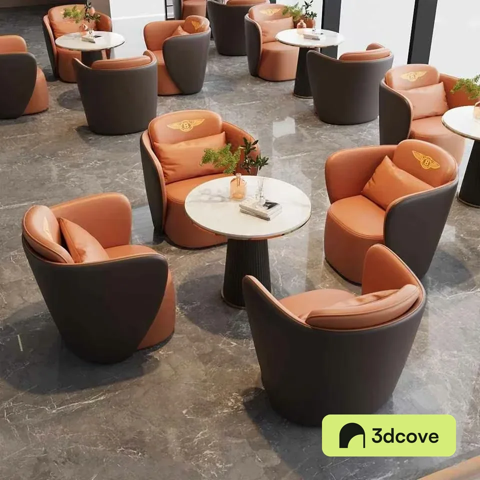 Brown Leather Chairs