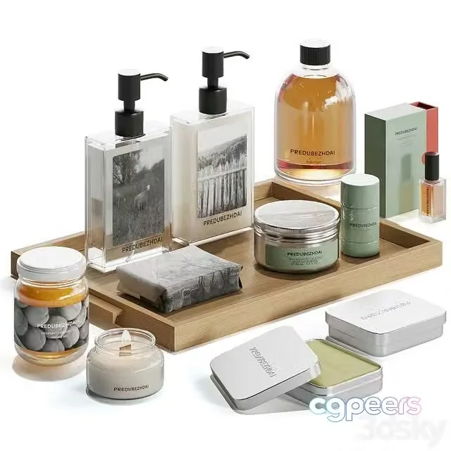 3ds Max Free – Predubezhdai Prekrasnoe Dalyoko cosmetics set