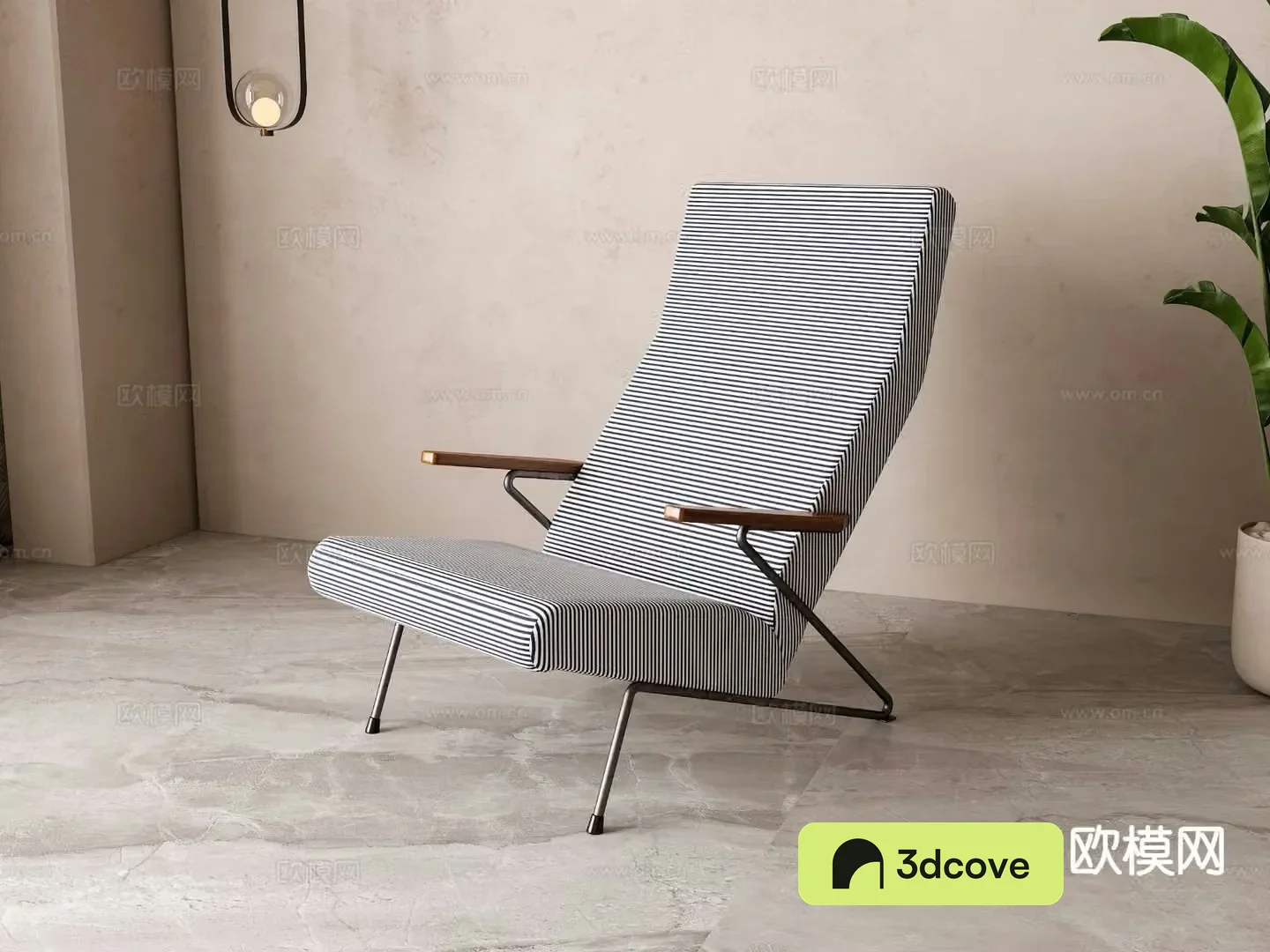 Modern lounge chair