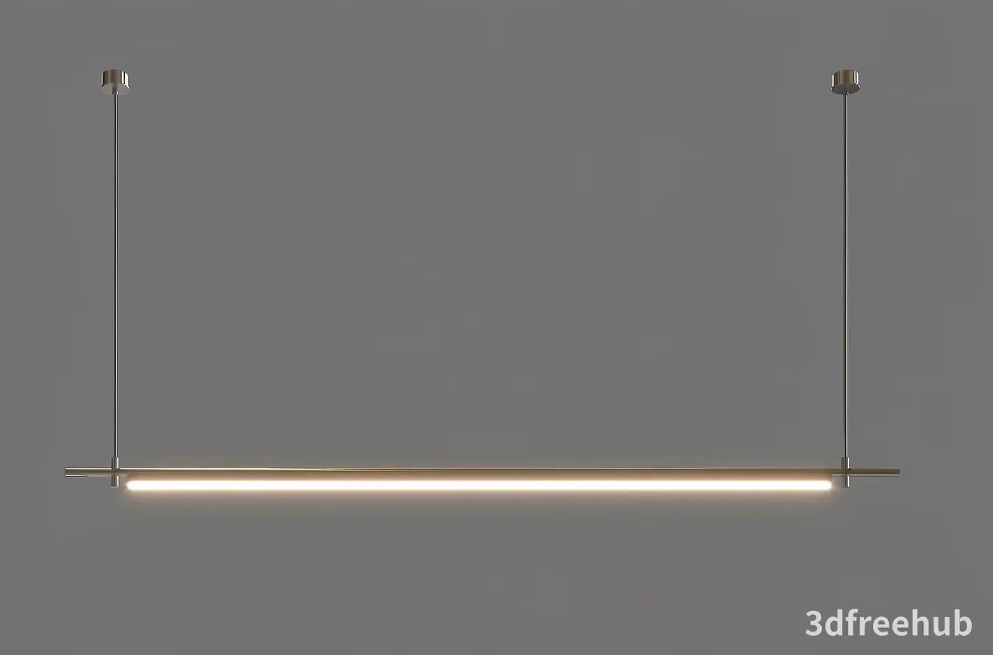 Gold Light Fixture 3D Model – 19700 – VRAY Render
