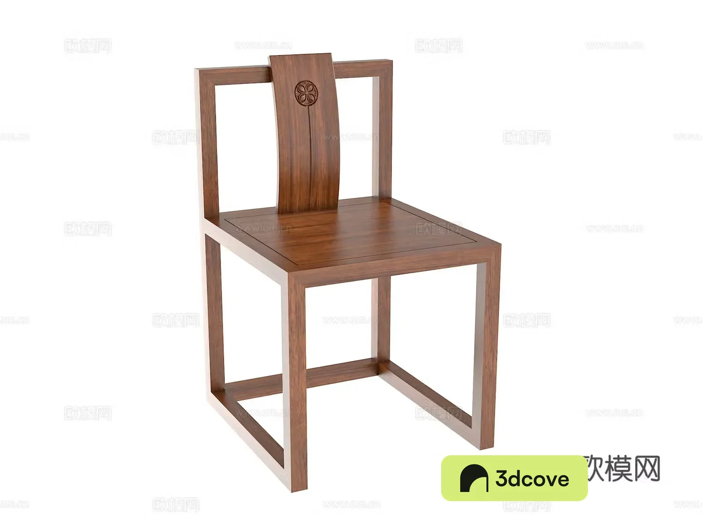 New Chinese style book chair