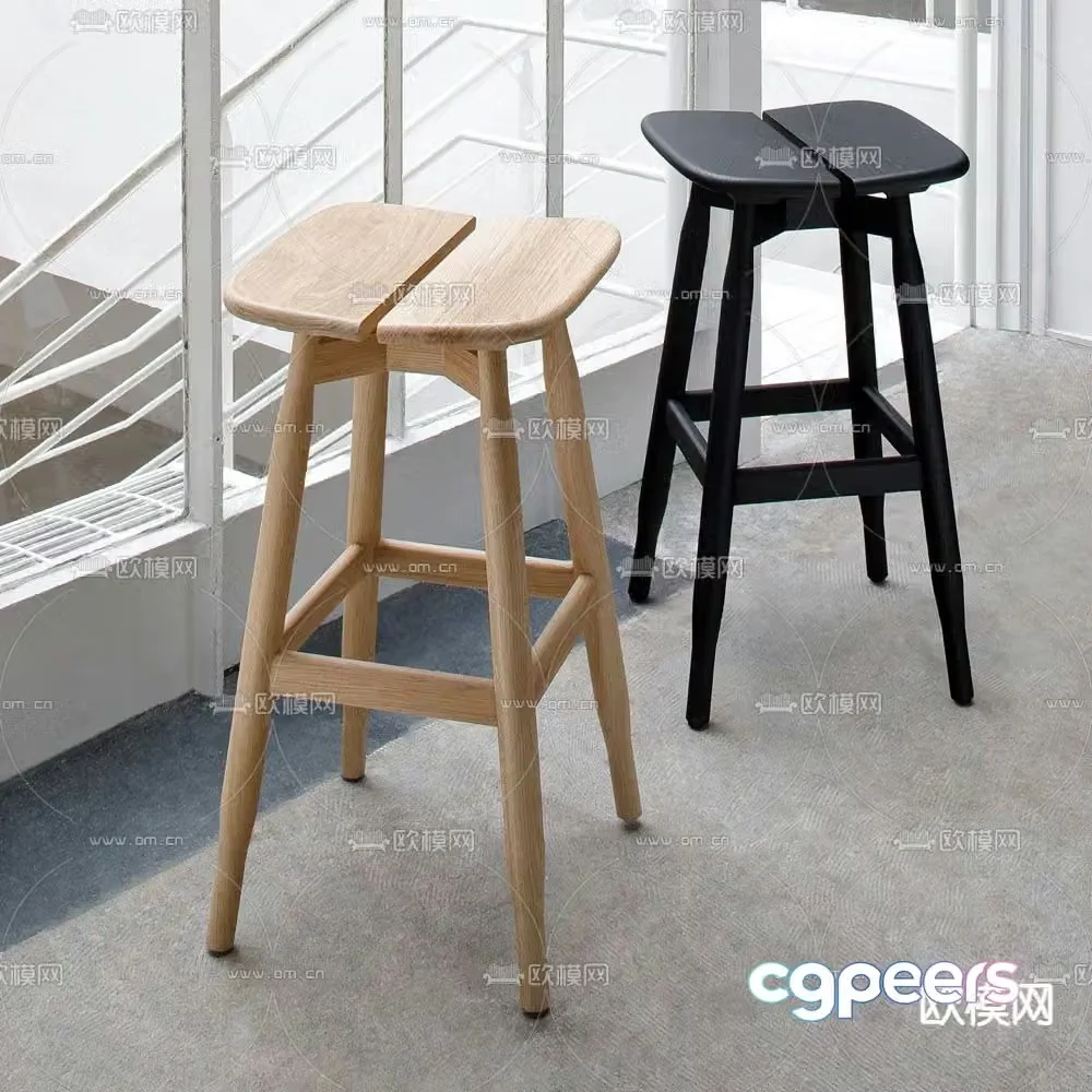 COEDITION bar stool bar stool 3d model