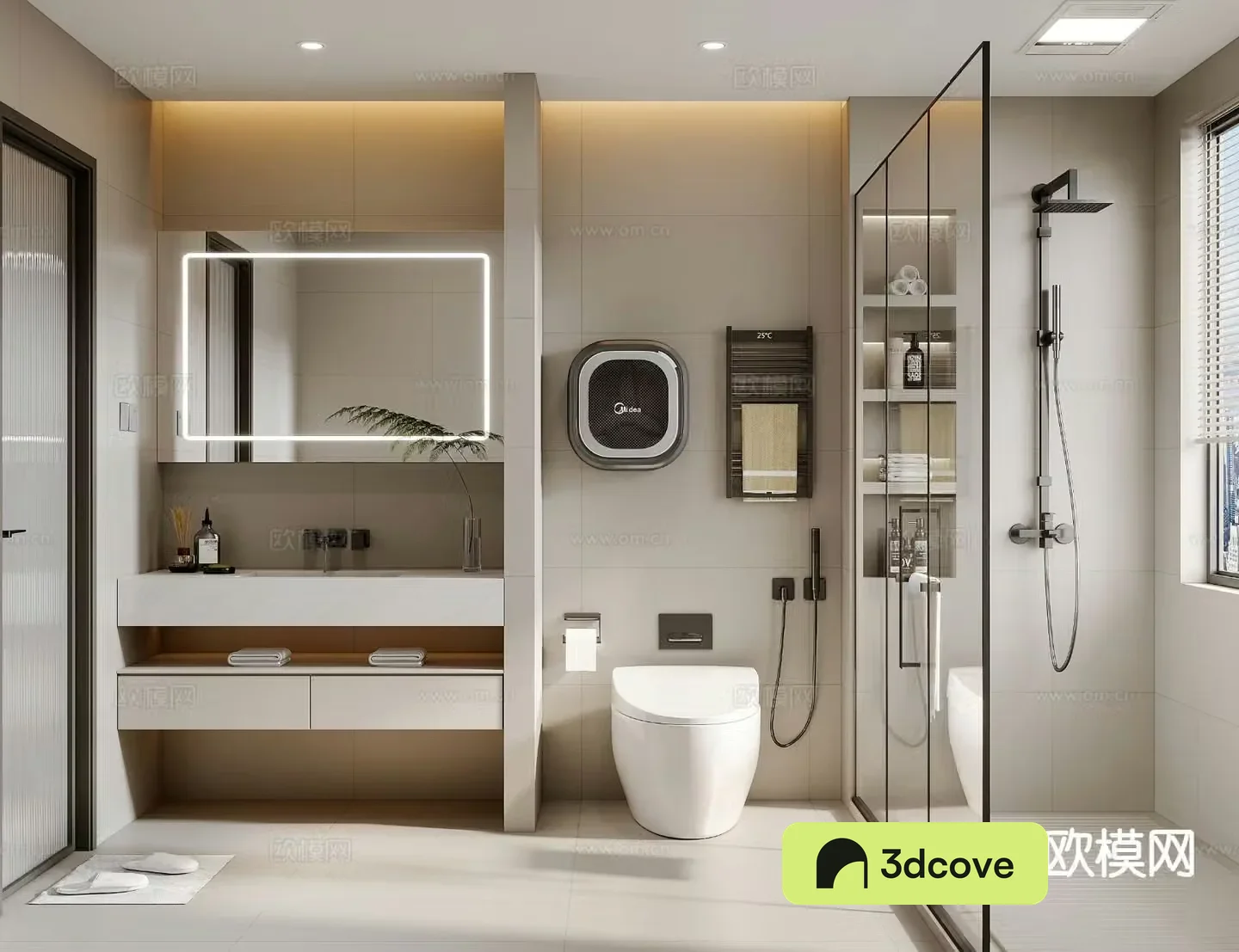 Modern bathroom