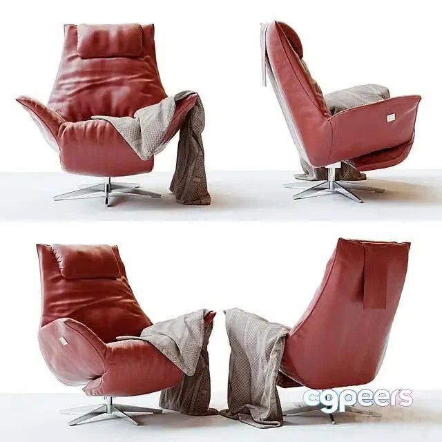 3ds Max Free – Armchair SAFIRA SILENCIO, manufacturer Koinor
