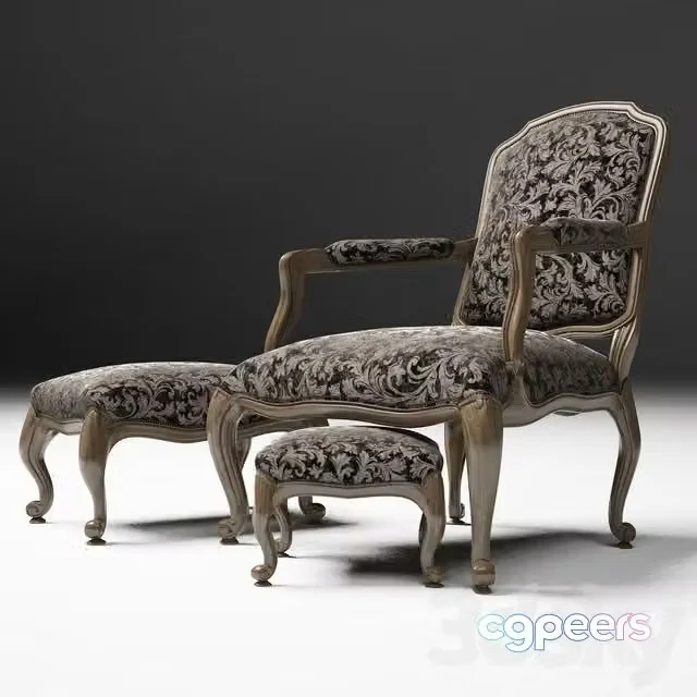 3ds Max Free – Armchair Chair Collection Pierre 2014 DIVA