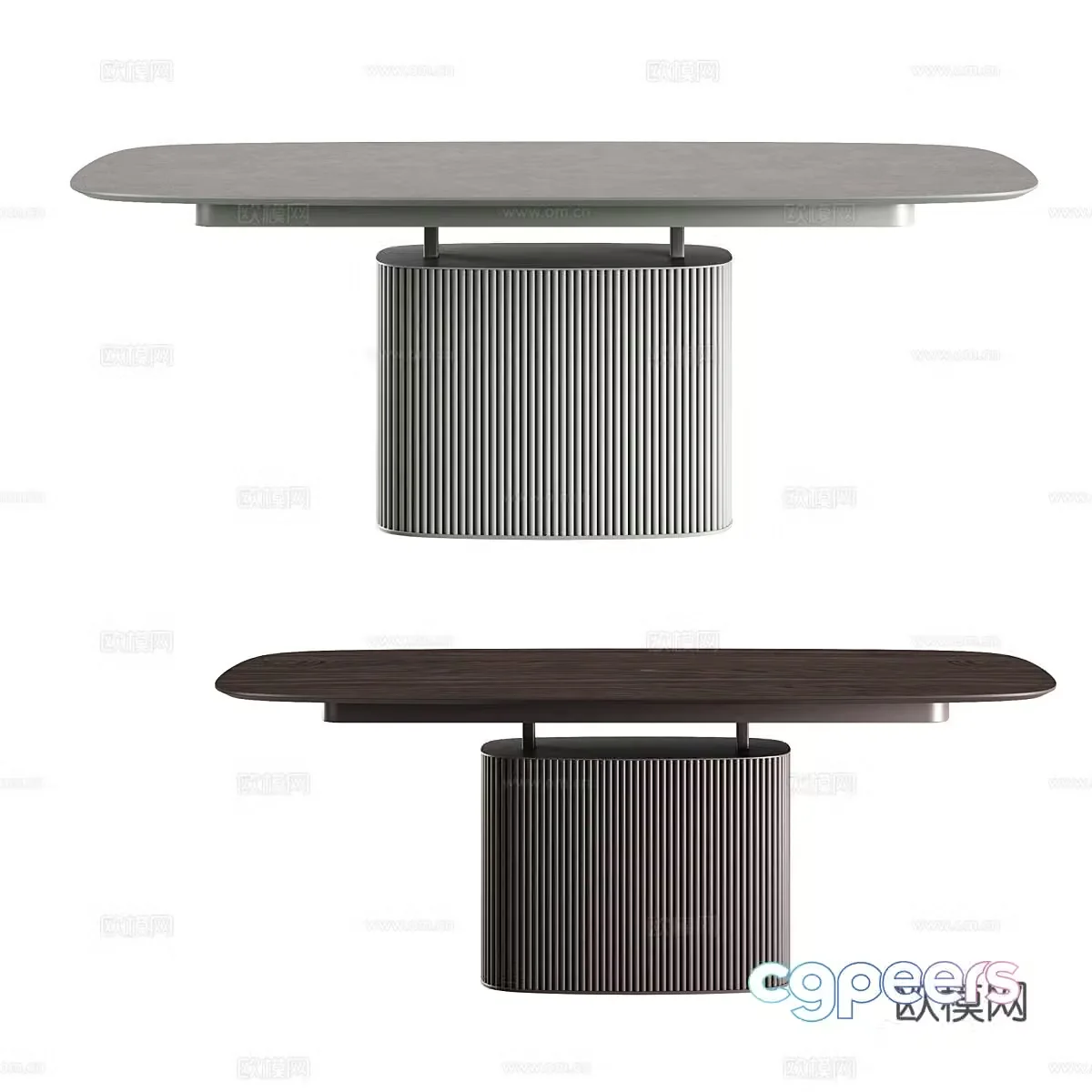 Modern simple dining table Dining table Simple dining table Restaurant dining table 3d model