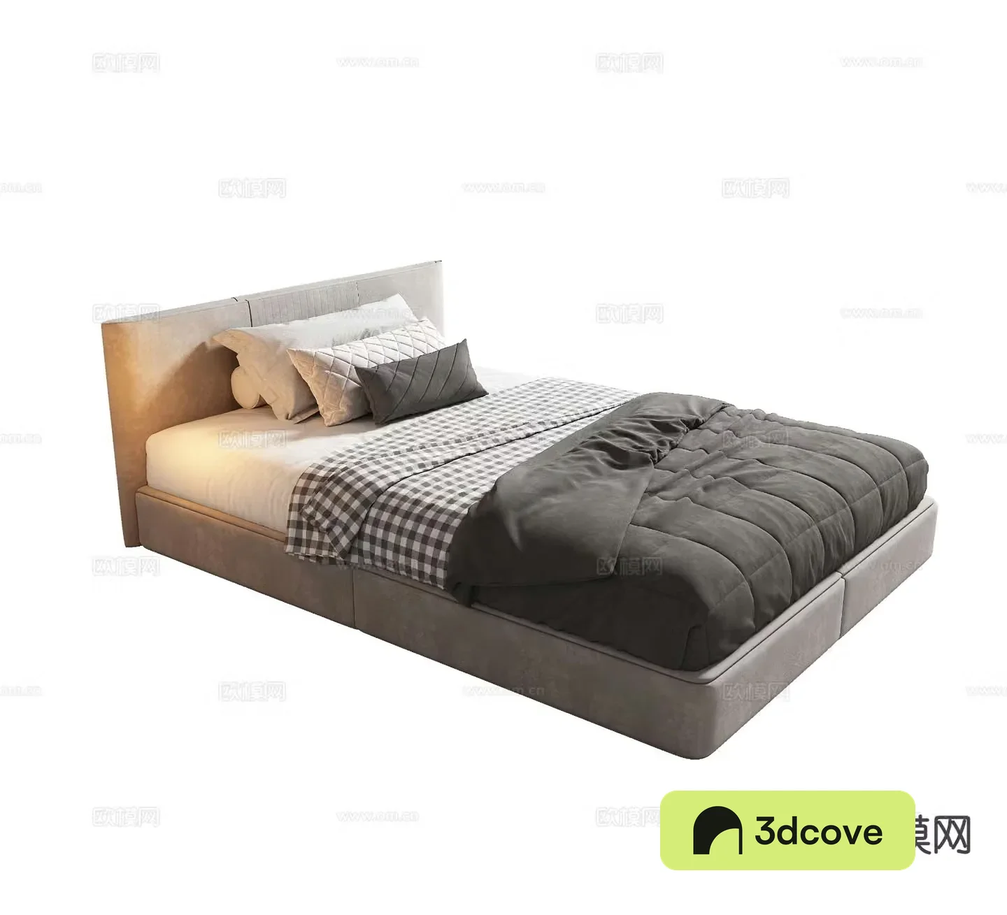 Modern single bed