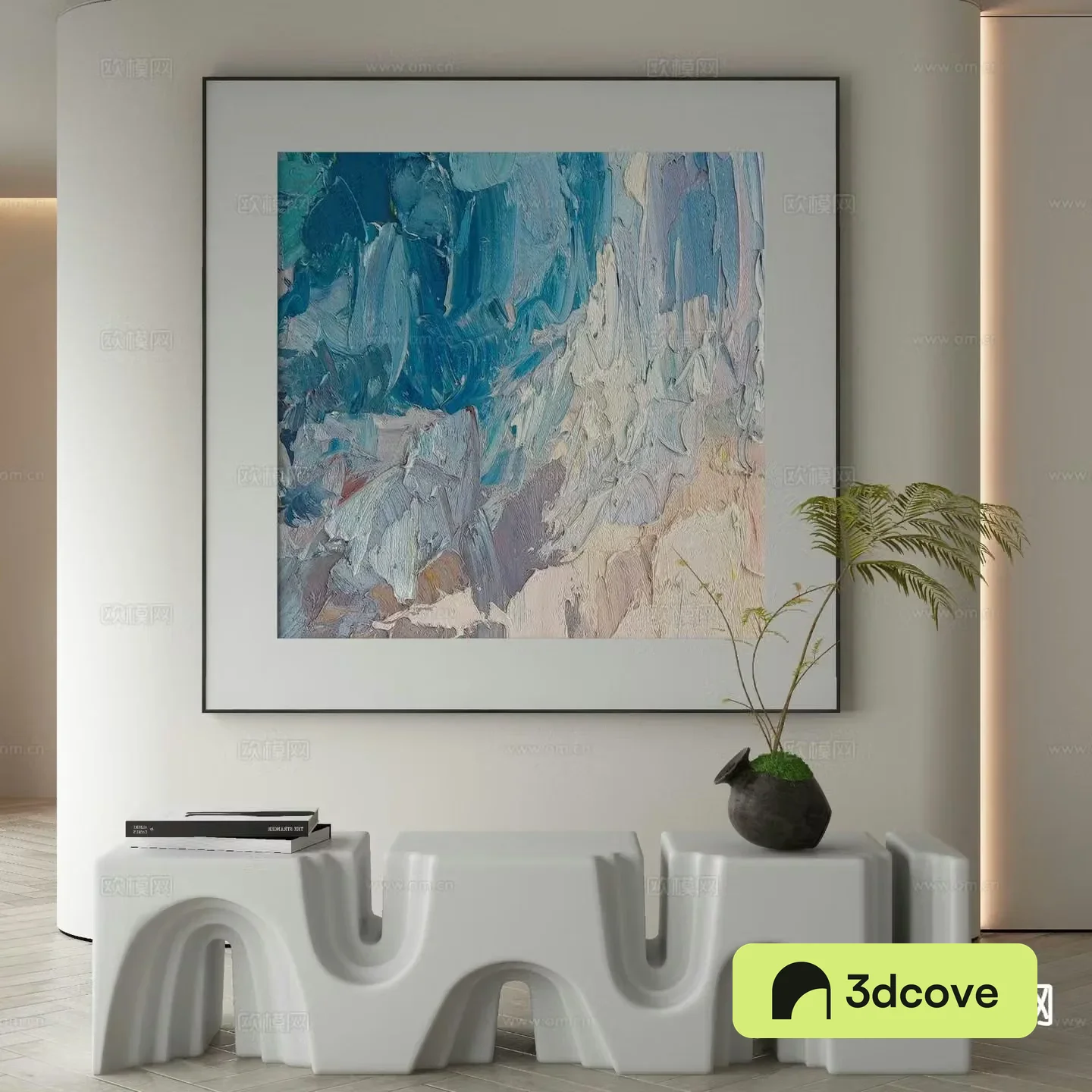 Modern oil painting watercolor hanging painting decorative painting