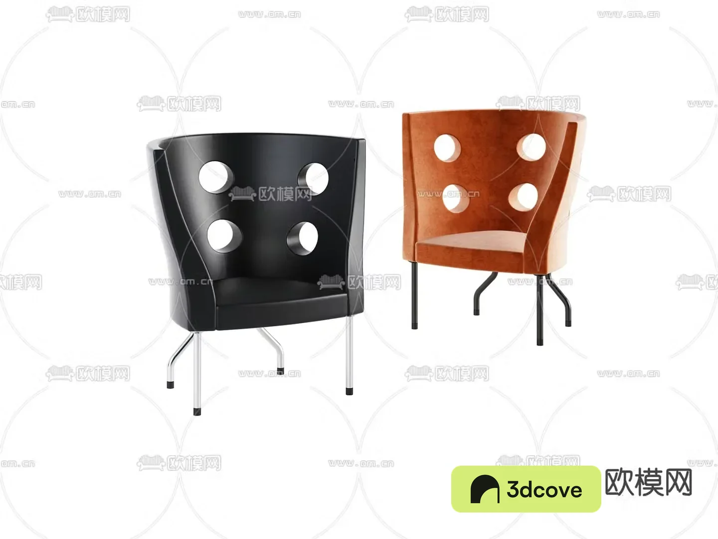 Modern leisure chair creative chair single chair