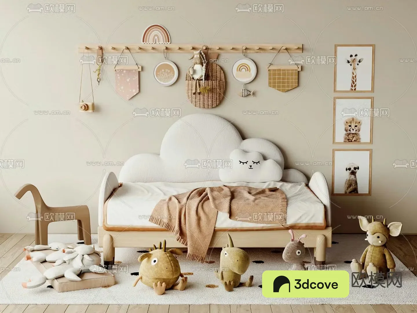 Nordic children’s bed sofa bed