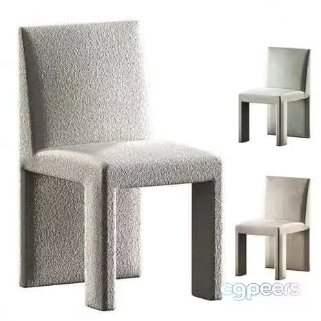 A Beige Chair 3D Model – 6267 – CORONA Render