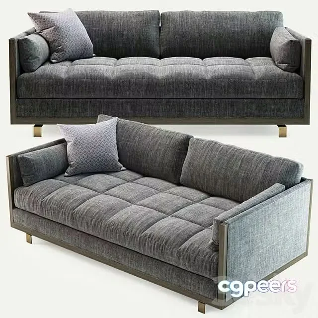 3ds Max Free – Baker FRAMEWORK LOVESEAT No.6732L