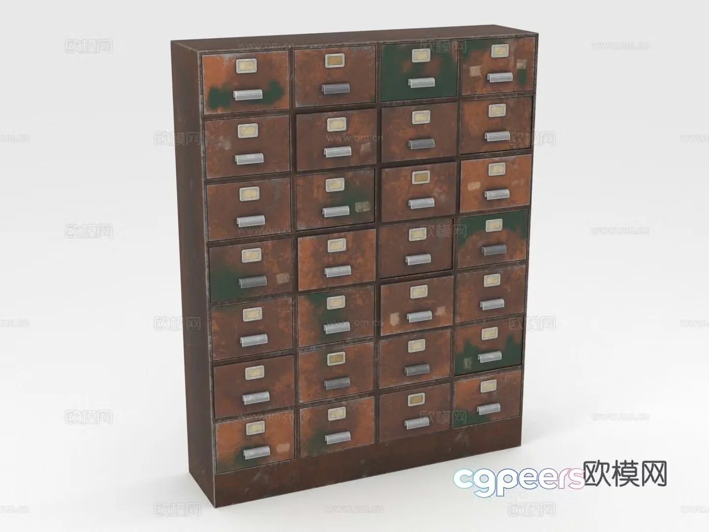 Chest of drawers filing cabinets storage cabinets card cabinets parts cabinets cabinets 3d model