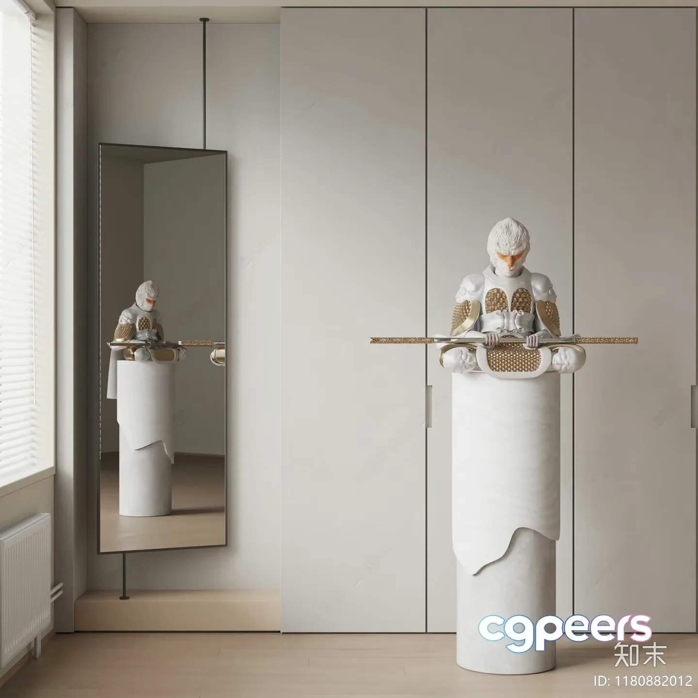 A Modern Bathroom 3D Model – 905 – VRAY Render