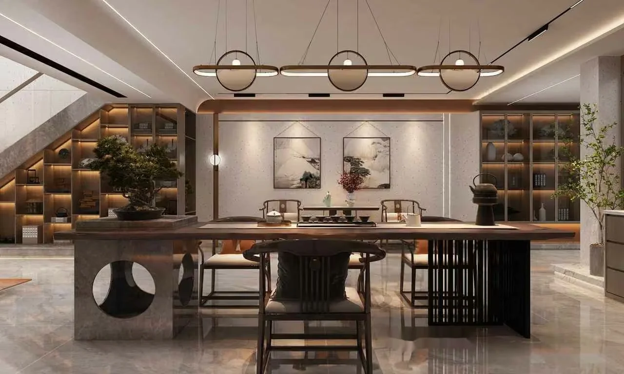 Modern Dining Room 3D Model – 10152 – VRAY Render