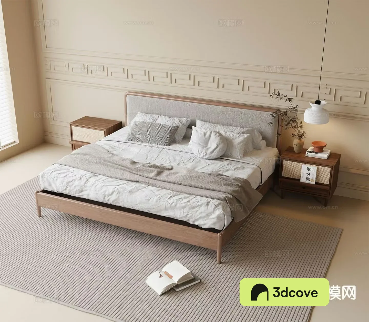Nordic double bed