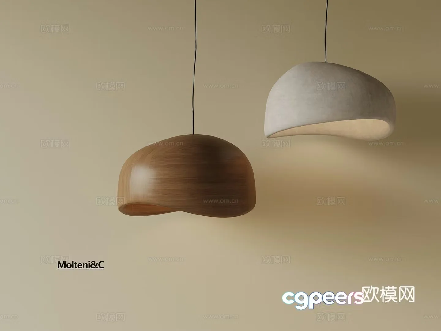 3D model of medieval style chandelier