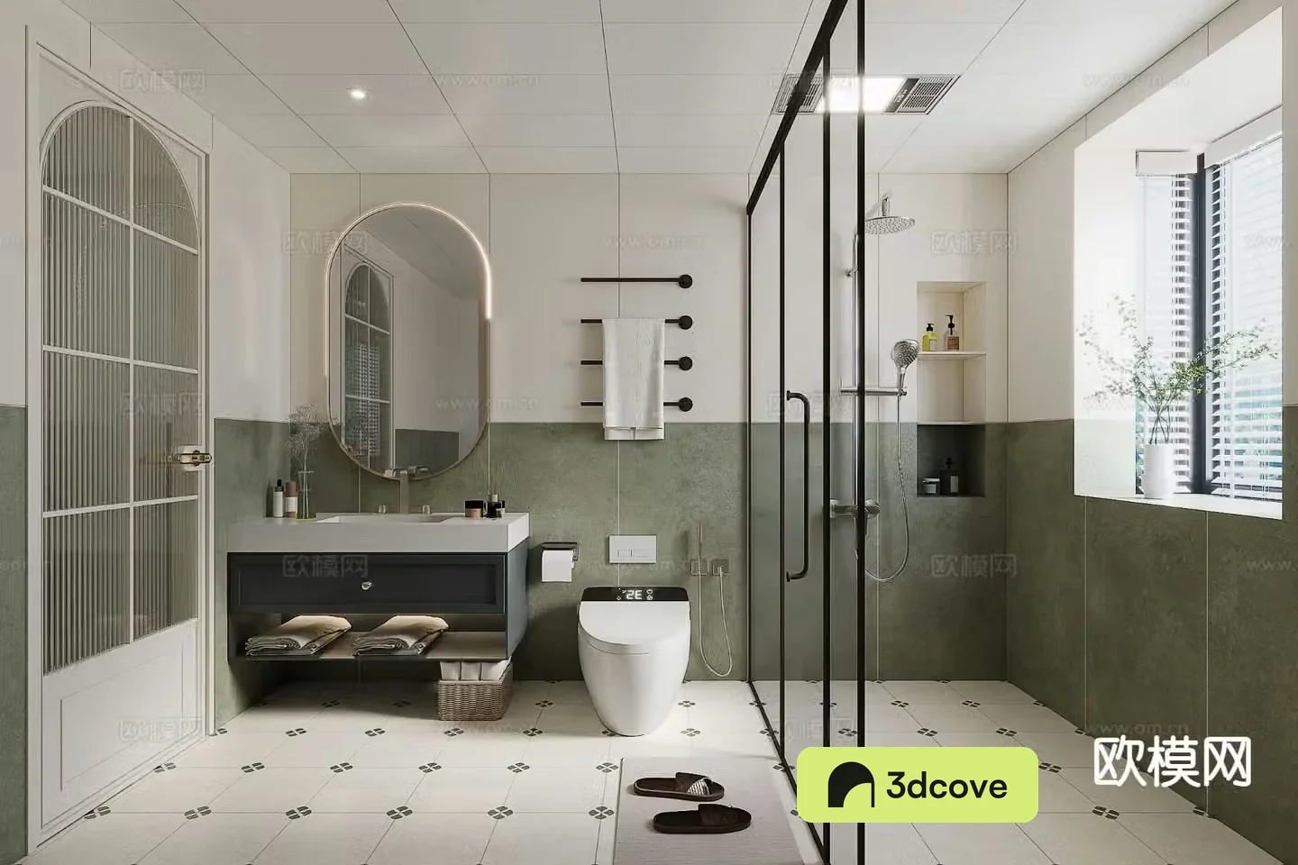 French bathroom