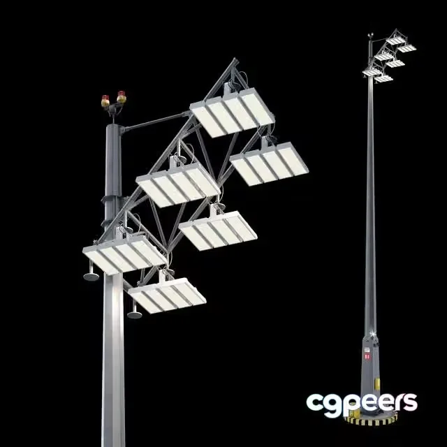 3ds Max Free – Lighting support with EWO floodlights