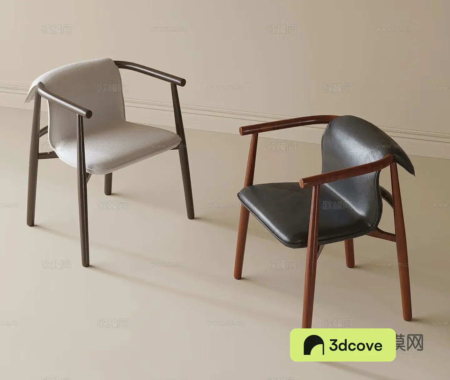 Modern single chair dining chair book chair tea chair