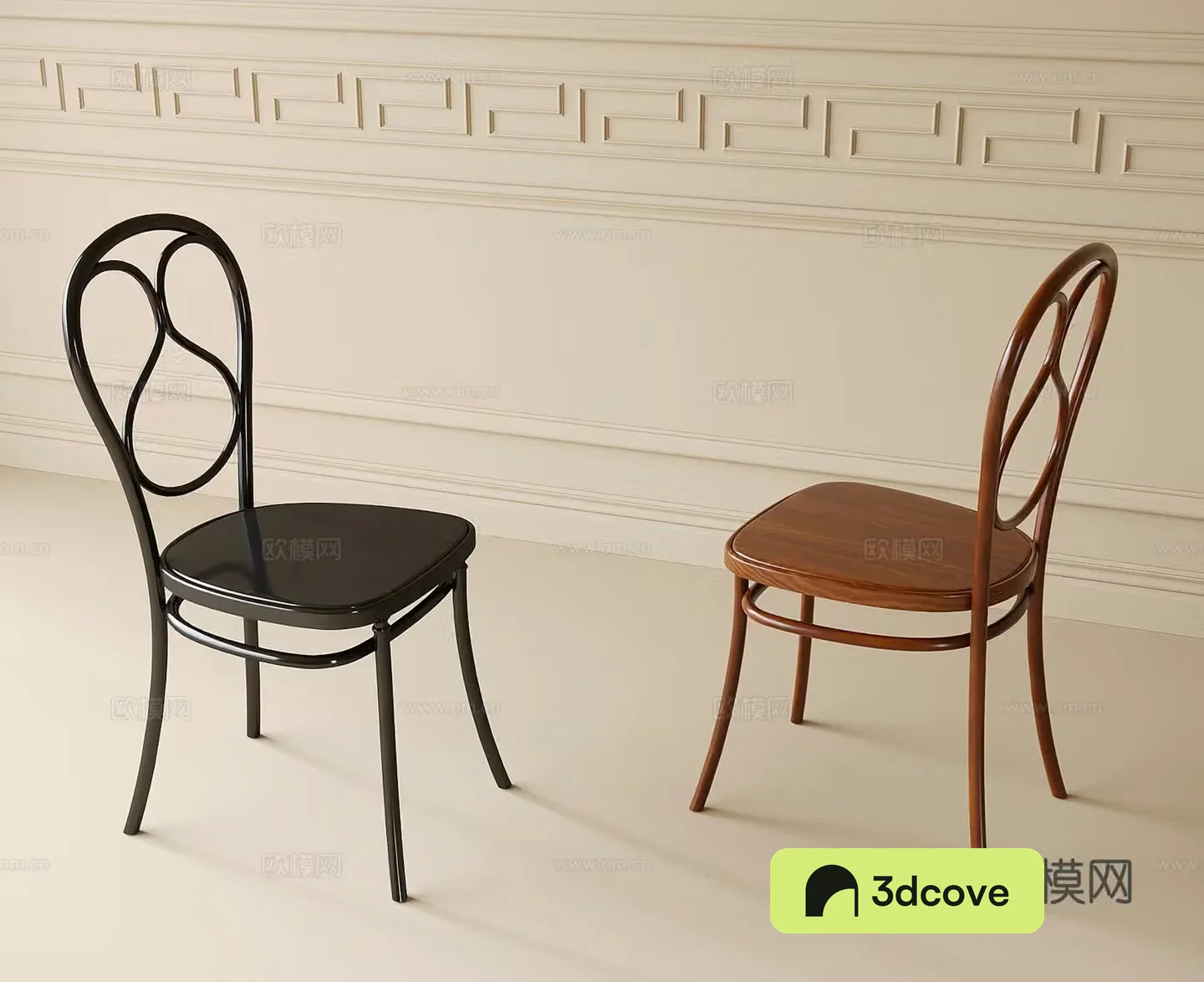 French dining chair single chair book chair