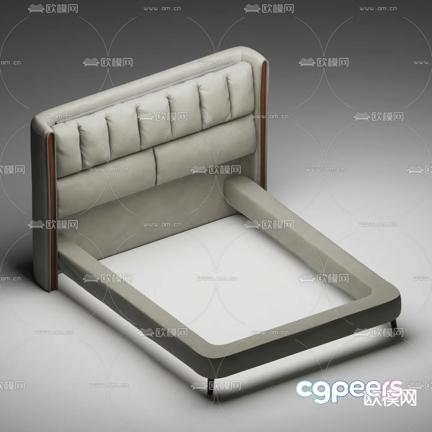 bed bed frame 3d model