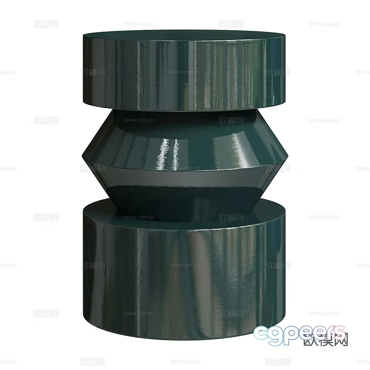 Round side table round side table shape side table retro side table classic side table simple European side table sofa 3D model